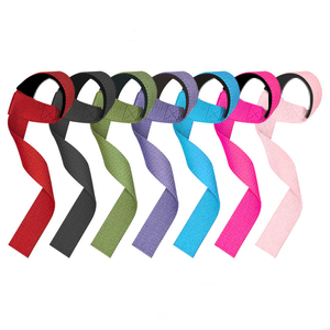2026 Custom Logo Men's Gym Fitness Wrist Wraps Breathable Neoprene Padded Weight Lifting <b>Strap</b> - Product Image 2