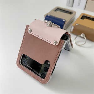 <span class=keywords><strong>Coque</strong></span> de protection en cuir PU pour téléphone, étui pliable avec support pour samsung <span class=keywords><strong>z</strong></span> <span class=keywords><strong>flip</strong></span> <span class=keywords><strong>3</strong></span> - Product Image 2