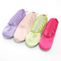 Gantungan Kunci Sepatu Balet Satin, Tas Makeup Custom Sepatu Pointe Balet, Tas Kosmetik, Tempat Pensil, Dompet Koin, Kantong