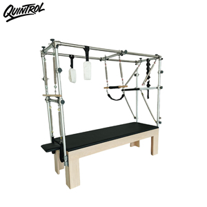 Cama Reformer Cadillac de Pilates Premium con Torre de Trapecio Completa, Construcción de Madera de Arce y Logotipo Personalizable - Product Image 4
