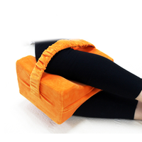 Lucktion — oreiller en mousse à mémoire de forme, coussin pour les genoux, avec bande élastique, soutien des jambes réglable, personnalisation, usine, environ 12 ans