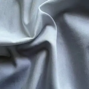 60S cotton Sateen fabric pure white stock/120CM width cotton satin white color ready stock/115GSM Cotton Satin bleached