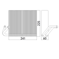 Système de climatisation automobile de rechange pour BMW MINI OEM 64111499134
