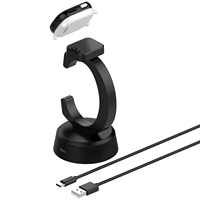 BEEFLYPOWER Station de charge pour montre connectée, support de charge avec câble USB, support de charge en forme de C pour Xplora X6 Play/X6 Pro