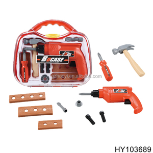 Nouveau <span class=keywords><strong>jouet</strong></span> en plastique <span class=keywords><strong>jouet</strong></span> semblant outil de supermarché banc de travail banc d'outils de jeu de rôle avec tournevis Kit d'outils de forage pour les tout-petits - Product Image 5