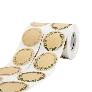 Wholesale Custom PVC Waterproof Adhesive <b>Labels</b> for Cosmetic Craft Shampoo Skin Care Perfume & Lotion <b>Sticker</b> Roll - Product Image 2