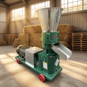 Machine à granulés multifonctionnelle pour l'alimentation animale, machine à former des granulés d'herbe et de céréales pour la transformation des aliments pour volailles et bétail - Product Image 3
