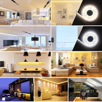 Raymates Led Cob Light 480led/m 12v 24v 8mm Ip65 Étanche Lumière de profil extérieure Bande LED pour éclairage décoratif extérieur