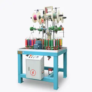 Henghui good quality high speed 16 spindles braiding machine for shoelace