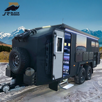 Camper Trailer Australie Box Rino Voyage Avec Salle De Bains Pop up 4x4 Caravan Top Expedition Off Road Large Popup
