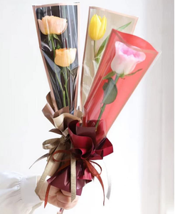 Bouquet de fleurs de savon artisanales écologiques en gros 2026 pour la Saint-Valentin - Décoration intérieure - Product Image 4