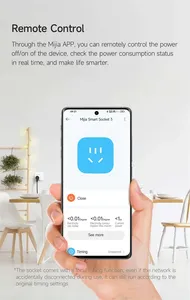 220-250V 10A Estadísticas de energía WIFI Mijia Smart Socket 3 Control de temporizador Protección de sobrecarga para <span class=keywords><strong>Xiaomi</strong></span> <span class=keywords><strong>App</strong></span> Control - Product Image 3