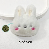 Jouet en peluche pour chat en forme de lapin moelleux, jouet à la menthe pour chaton, jouet à mâcher résistant aux morsures, jouet interactif pour chat, jouet à mâcher pour chat, jouet pour nettoyer les dents