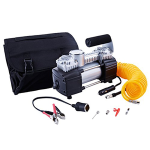 12V kỹ thuật số lốp Inflator nhiệm vụ nặng nề Đôi Xi lanh trực tiếp ổ đĩa kim loại bơm 150PSI máy nén Pin kẹp 5m mở rộng không khí - Product Image 1