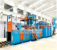 Máquina de Granallado Eléctrica Puhua con Bomba de 50KW de Potencia, 1 Año de Garantía, para Pulido en Construcción, Operación Automática, Accionada por Motor
