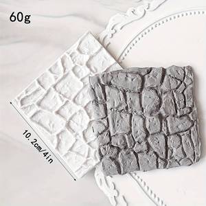 Molde de silicona para azulejos decorativos de pared de hormigón artificial MUYULINS - Product Image 4
