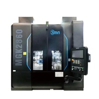 Rectificadora Vertical CNC Automática para Materiales Compuestos, con Sujeción Única y Rectificado de Superficies Internas y Externas
