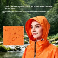 Cape de pluie légère à capuche imperméable, réfléchissante et respirante pour scooter et moto