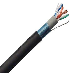 OUTDOOR UTP CAT5E LAN-KABEL 305M 24AWG PASS-TEST KUPFER CCA PE-JACKE PVC PE-JACKE FTP SFTP - Product Image 3