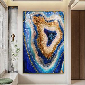 Decoración de Pared Islámica Personalizada, Impresión HD Atmosférica de Alta Gama, Decoración de Entrada, Arte Mural, Pintura de Porcelana de Cristal con LED - Product Image 3