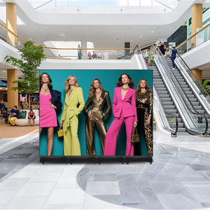 RAYBO LED <strong>Folding</strong> Poster <strong>Screen</strong> for Shopping Mall and Retail Store Advertising-Digital Signage and Display - Product Image 6