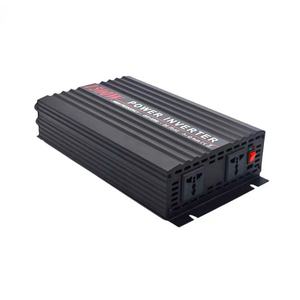 Inversor de Corriente de 12V 24V 48V a CA 110V 220V, Onda Sinusoidal Pura con Cargador, Potencia de 1500W - Product Image 3