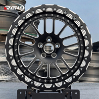 Jantes de voiture personnalisées, jantes monobloc forgées, roues Beadlock 5x114.3 5x120 5x115, jantes de course pour BMW M2/M3/M4, Ford Mustang, Chevrolet Camaro