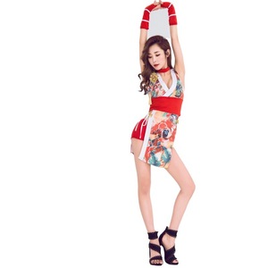 Nouvelle tenue de scène rétro 2026 : Qipao <span class=keywords><strong>Ninja</strong></span>, tenue d'arts martiaux, costume <span class=keywords><strong>sexy</strong></span> de chanteuse de bar, tenue de cosplay pour performance - Product Image 5