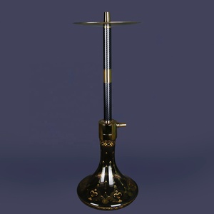 Cachimba de aluminio para fumar, accesorios de venta a bajo <span class=keywords><strong>precio</strong></span>, Color personalizado, nuevo diseño, tamaño personalizado, Cachimba de Metal disponible - Product Image 1