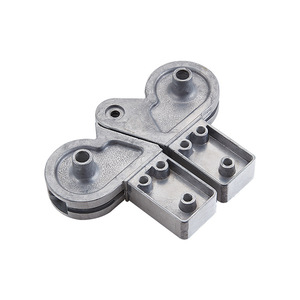 Top Cup Metal Aluminum Alloy Die Casting Parts Custom Made For Clothing Organizer Wall Mounted Type Polygon Shape DZ-LYJ - Product Image 2