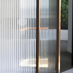 Structure industrielle solide décoration murale rideau maison hôtel <span class=keywords><strong>restaurant</strong></span> salle de bain salle de bain sables bitumineux verre trempé - Product Image 6