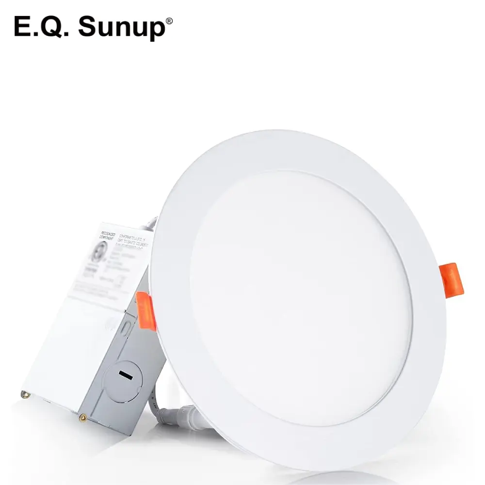 4 inci warna dapat dipilih 3cct led langit-langit tersembunyi cahaya Panel bawah lampu Led Pot cahaya Downlight Pot dengan kotak persimpangan