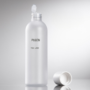 Flacon de pulvérisation de brouillard rond en plastique givré de 200ml Noir et blanc <span class=keywords><strong>Corps</strong></span> vide en stock continu pour sérum et lotion de soin de la peau - Product Image 6