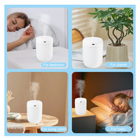Offre Spéciale ultrasonique 220ml Mini diffuseur de brouillard Portable lumière colorée bureau bureau voiture humidificateur d'air pour huiles essentielles