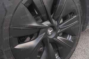 Capuchons directs d'usine 19 pouces modèle Y voiture ABS couvercle de moyeu de roue en plastique Gemini Design pour Tesla modèle Y - Product Image 4
