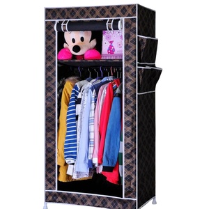 2018 Kawaii Light and Handy Freestanding <strong>Plastic</strong> Diy Folding <strong>Cupboard</strong> Baby Wardrobe <strong>Cupboard</strong> - Product Image 1
