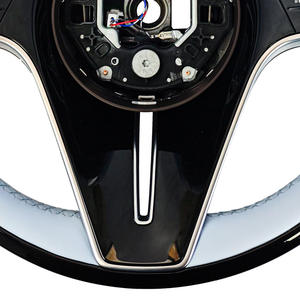 Volant de direction en bois personnalisé pour Mercedes Benz C43 C63 W221 W166 E250 X253 <span class=keywords><strong>E55</strong></span> - Product Image 6