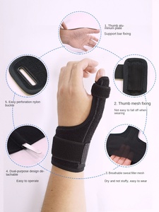 Cross-Border Mince Respirant Bracelet Hommes Femmes Tissu Nylon <span class=keywords><strong>Pouce</strong></span> <span class=keywords><strong>Entorse</strong></span> Protecteur Souche Articulaire Tendon Gaine Réhabilitation - Product Image 5