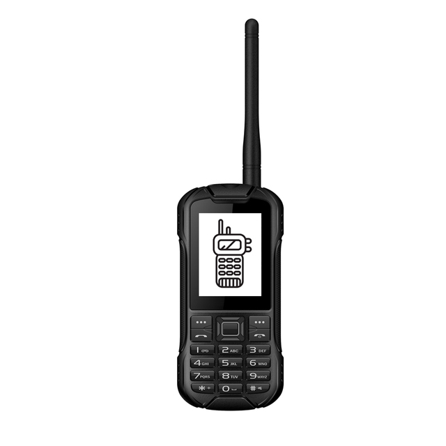 OEM 4G LTE Rugged Keypad Cell Phone with SOS IP68 Waterproof Walkie Talkie PTT Key and Dual SIM