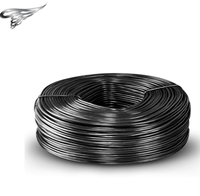 Fil de ligature pour barres d'armature, attaches pour barres, bobine pratique, petite bobine de fil, bobine de fil de ligature 16 Gauge 3.5 lb, noir recuit, souple, pliable