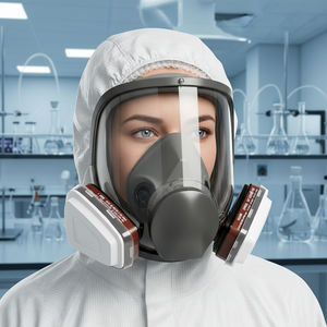 Masker Gas Respirator <span class=keywords><strong>3M</strong></span> Full Cover <span class=keywords><strong>6800</strong></span> Reusable, Masker Wajah Penuh yang Dapat Dicuci - Product Image 1
