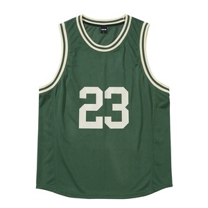 Personalized Your Team Logo Design Mesh Basketball Jersey Sleeveless 100% Polyester Basketball Uniform High Quality - Product Image 1