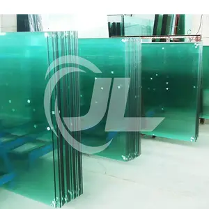 8mm Toughened Laminated Glass Safety Glass Clear Insulated Laminated Glass For Garage Doors