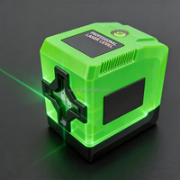 Niveau laser rotatif de qualité industrielle et DIY, faisceau vert, portée 50m, auto-nivelant, réglage de la luminosité, Pineng PN-YQ2002G