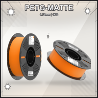 Filamen Printer 3D PETG-MATTE 1.75mm Segel Vakum 1kg Logo OEM Tersedia
