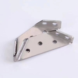 Nouveau support d'angle fixe en acier inoxydable à 90 degrés pour armoire, accessoire de quincaillerie murale, support de fixation durable - Product Image 3