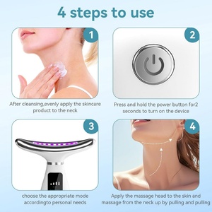 7 in 1 Facial Neck Massager Anti-Aging Neck Tightening <b>Face</b> <b>Shaper</b> Multifunction <b>Face</b> Sculpting Device Firming for Women - Product Image 5