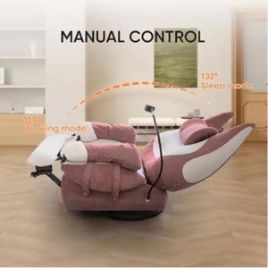 Sillón Reclinable Ajustable con Control por Voz, Asiento para Juegos de Cine en Casa, Sillón Reclinable, Chaise Longue, Sillón Reclinable Inteligente - Product Image 2