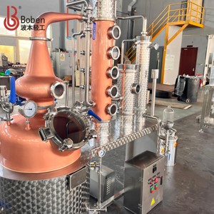 Boben 150L distillateur d'alcool équipement de distillation de cuivre système de distillation à vendre - Product Image 5