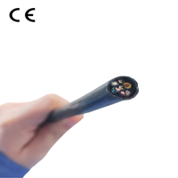 Certificación CE RVVP Sólido 2-Core RVVP Cable eléctrico 0,5-0,75mm Cable de alimentación de cobre aislado de PVC Cables eléctricos de alta calidad